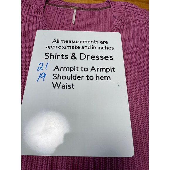 Free People Knit Damsel V-Neck Bell Sleeve Sweater Size S - Picture 10 of 10